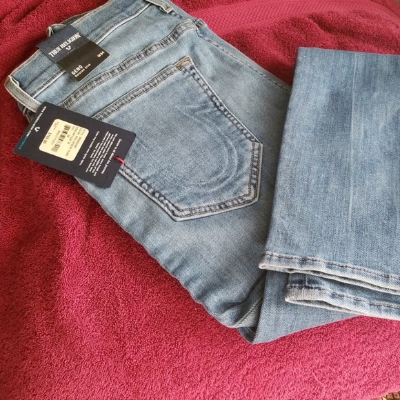 Mens NWT True Religion Jean's size 34 - Picture 4 of 4